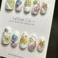 EOFY Reusable Wiggly Winks| Premium Press on Nails Gel | Fake Nails | Cute Fun Colorful Gel Nail Artist faux nails ML665