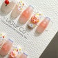 Reusable Cupcake Sundae Delight | Premium Press on Nails Gel Manicure Handprint Pressons Handmade | Lestarco faux nails YR690