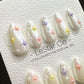 Reusable Stardust Serenade| Premium Press on Nails Gel | Fake Nails | Cute Fun Colorful Gel Nail Artist ML839