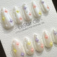 Reusable Stardust Serenade| Premium Press on Nails Gel | Fake Nails | Cute Fun Colorful Gel Nail Artist ML839