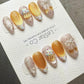 Reusable Sweet Sprinkle Dream| Premium Press on Nails Gel | Fake Nails | Cute Fun Colorful Gel Nail faux nails ML924