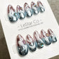 Reusable Cosmic Drip| Premium Press on Nails Gel | Fake Nails | Cute Fun Colorful Gel Nail Artist faux nails QN958