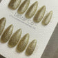 Reusable Gold Glam | Nails Premium Press on Nails Gel Manicure Handprint Pressons Handmade | Lestarco nails WM993