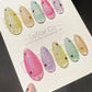 Reusable Twinkle Pop Cat Eye Effect| Premium Press on Nails Gel Hand Painted Pressons Customizable Gel Nail Artist faux nails TMR996