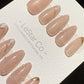 Reusable Pearl Accent | Premium Short Press on Nails Gel Manicure Handprint Pressons Handmade | Lestarco faux nails TMR1010