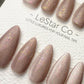 Reusable Moonbeam Blush Cat Eye | Nails Premium Press on Nails Gel Manicure Handprint Pressons Handmade | Lestarco faux nails WM1023
