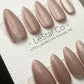 Reusable Moonbeam Blush Cat Eye | Nails Premium Press on Nails Gel Manicure Handprint Pressons Handmade | Lestarco faux nails WM1023