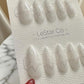Reusable Celestial Outline | Premium Press on Nails Gel Hand Painted Pressons Pressons Colorful Gel Nail Artist faux nails 983WM