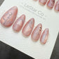 Reusable Moonlit Mirage | Premium Handmade Press on Nails Gel | Fake Nails | Cute Fun Colorful Gel Nail Artist faux nails TMR1041