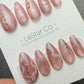 Reusable Moonlit Mirage | Premium Handmade Press on Nails Gel | Fake Nails | Cute Fun Colorful Gel Nail Artist faux nails TMR1041