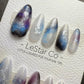 Reusable Galaxy Haze | Premium Handmade Press on Nails Gel | Fake Nails | Cute Fun Colorful Gel Nail Artist faux nails QN1042
