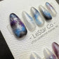 Reusable Galaxy Haze | Premium Handmade Press on Nails Gel | Fake Nails | Cute Fun Colorful Gel Nail Artist faux nails QN1042