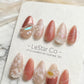 Reusable Iridescent Mirage Nail Art| Premium Handmade Press on Nails Gel | Fake Nails | Cute Pressons Gel Nail Artist faux nails QN423