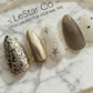 Reusable Gilded Night Sky |Premium Handmade Press on Nails Gel | Fake Nails | Cute Pressons Nail Artist faux nails ML567