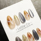 Reusable Golden Mist Veil| Premium Handmade Press on Nails Gel | Fake Nails | Cute Pressons Gel Nail Artist faux nails QN1058