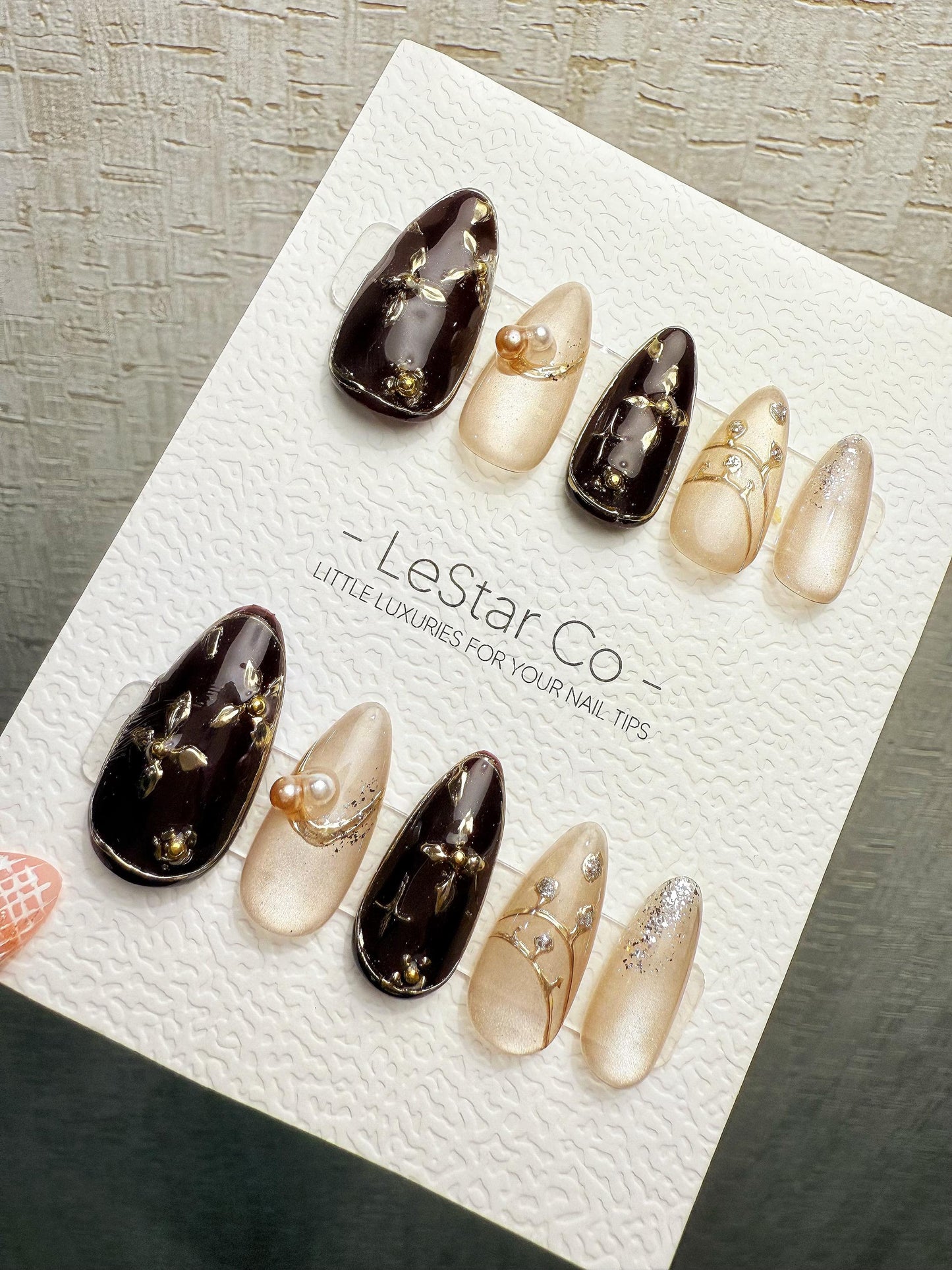 4for3 Timed Offer)Reusable Crimson Grace Cat Eye Effect| Premium Handmade Press on Nails Gel | Fake Nails | Cute Pressons Gel Nail QN1080