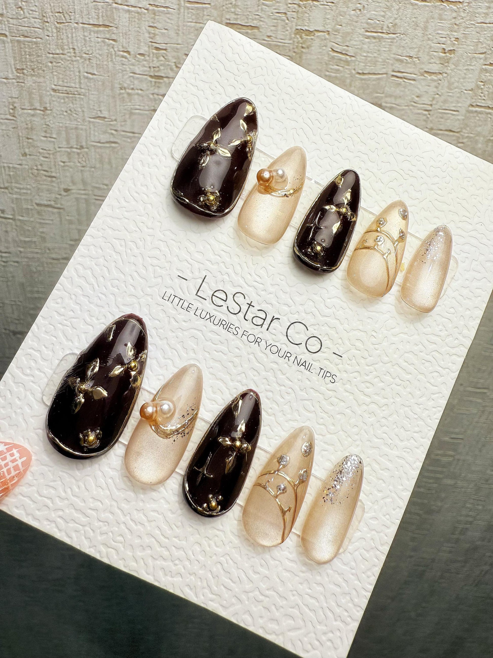 4for3 Timed Offer)Reusable Crimson Grace Cat Eye Effect| Premium Handmade Press on Nails Gel | Fake Nails | Cute Pressons Gel Nail QN1080