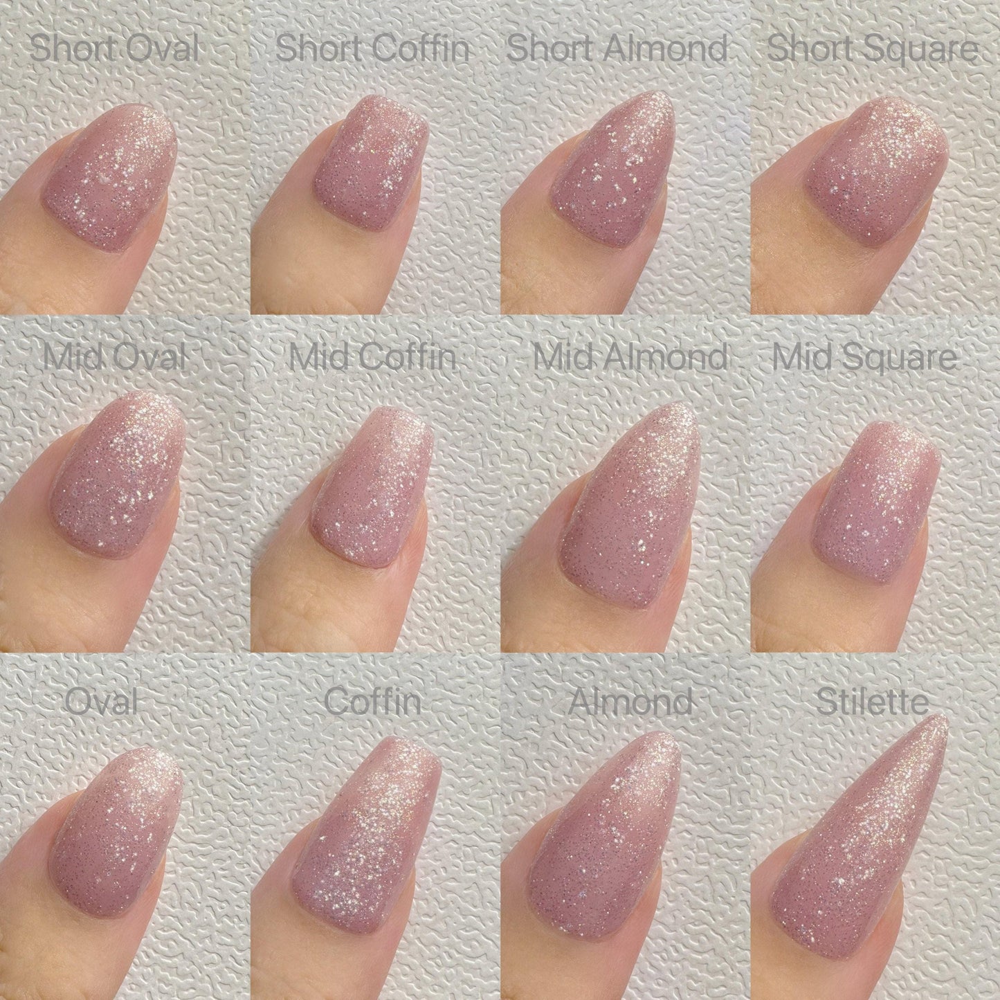 Reusable Opulent Gemstone Melt | Handmade Press On Gel Acrylic Nails | 4for3 Timed Offer