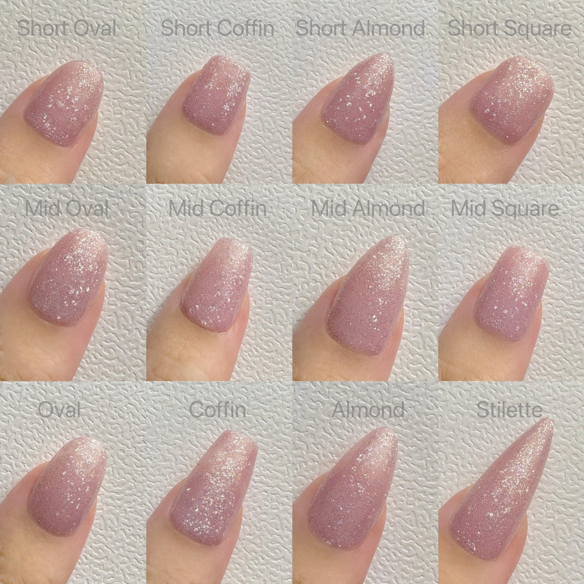 Reusable Opulent Gemstone Melt | Handmade Press On Gel Acrylic Nails | 4for3 Timed Offer