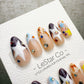 Reusable Y2K Star Parade | Handmade Press On Gel Acrylic Nails | 4for3 Timed Offer