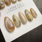 Reusable Lavender Marble Mist | Handmade Press On Gel Acrylic Nails | 4for3 Timed Offer