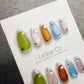 Reusable Candy Pop Colorful Cat Eye | Handmade Press On Gel Nails | 4for3 Timed Offer