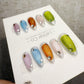 Reusable Candy Pop Colorful Cat Eye | Handmade Press On Gel Nails | 4for3 Timed Offer