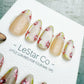 Reusable Petal Glow Nude Beige | Handmade Press On Gel Acrylic Nails | 4for3 Timed Offer