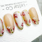 Reusable Petal Glow Nude Beige | Handmade Press On Gel Acrylic Nails | 4for3 Timed Offer