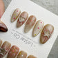 Reusable Starlight Pop Heart Star Firework | Handmade Press On Gel Nails | 4for3 Timed Offer