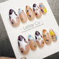 Reusable Y2K Star Parade | Handmade Press On Gel Acrylic Nails | 4for3 Timed Offer
