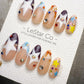 Reusable Y2K Star Parade | Handmade Press On Gel Acrylic Nails | 4for3 Timed Offer