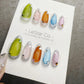 Reusable Candy Pop Colorful Cat Eye | Handmade Press On Gel Nails | 4for3 Timed Offer