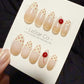 Reusable Cherry on Top | Handmade Press On Gel Acrylic Nails | 4for3 Timed Offer