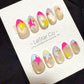 Reusable Pop Galaxy| Handmade Press On Gel Acrylic Nails | 4for3 Timed Offer