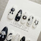 Reusable Rock Bunny | Handmade Press On Gel Acrylic Nails | 4for3 Timed Offer
