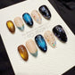 Reusable Galaxy Waltz | Handmade Press On Gel Acrylic Nails | 4for3 Timed Offer