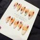 Reusable Strawberry Farm | Handmade Press On Gel Acrylic Nails | 4for3 Timed Offer