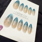 Reusable Celestial Drift Cat Eye| Handmade Press On Gel Nails | 4for3 Timed Offer