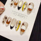 Reusable Cupcake Teddy | Handmade Press On Gel Acrylic Nails | 4for3 Timed Offer