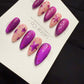 Reusable Violet Stardream | Handmade Press On Gel Acrylic Nails | 4for3 Timed Offer