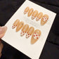 Reusable Heartline Classic | Handmade Press On Gel Acrylic Nails | 4for3 Timed Offer