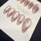 Reusable Sugar Plum Pop | Handmade Press On Gel Acrylic Nails | 4for3 Timed Offer