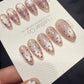 Reusable Sugar Plum Pop | Handmade Press On Gel Acrylic Nails | 4for3 Timed Offer