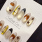 Reusable Cupcake Teddy | Handmade Press On Gel Acrylic Nails | 4for3 Timed Offer