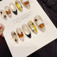 Reusable Cupcake Teddy | Handmade Press On Gel Acrylic Nails | 4for3 Timed Offer