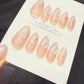 Reusable Rosewater Opal Drift | Handmade Press On Gel Acrylic Nails | 4for3 Timed Offer
