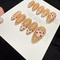 Reusable Heartline Classic | Handmade Press On Gel Acrylic Nails | 4for3 Timed Offer