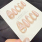 Reusable Celestial Angel Glow | Handmade Press On Gel Acrylic Nails | 4for3 Timed Offer