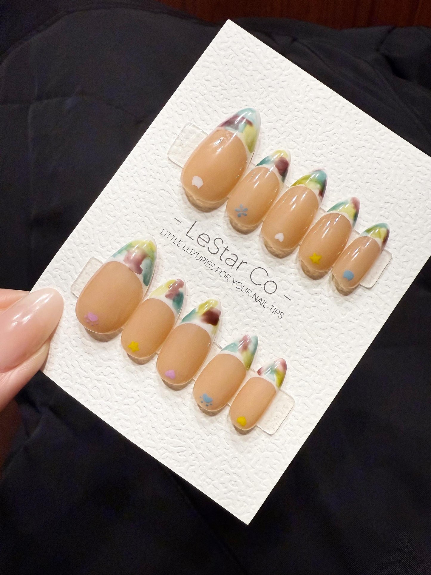 Reusable Pastel Dream Tips | Handmade Press On Gel Acrylic Nails | 4for3 Timed Offer